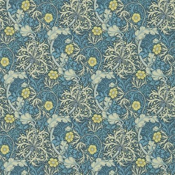 Morris Seaweed Ink/Woad 216485 (214714)