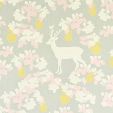 107-03 apple garden grey pattern