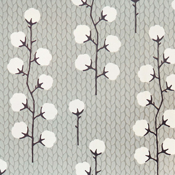 108-03 sweet cotton grey pattern