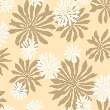 Fleur Cream with Gold MISP1017