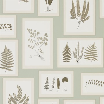 Fern Gallery Blue/Sepia 215715