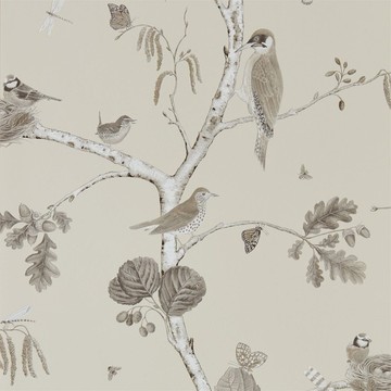 Woodland Chorus Sepia/Neutral 215704