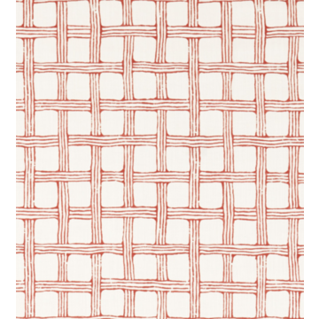 Fretwork Fabric Ladybird Red 121321