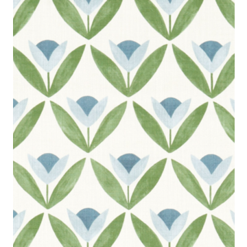 tulip trellis sininen close