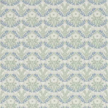 Morris Bellflowers Grey/Fennel 216435