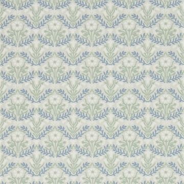 Morris Bellflowers Grey/Fennel 216435